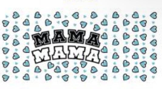 Mama w/ green hearts